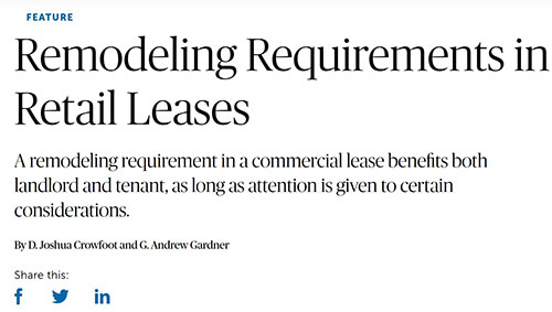 Josh Crowfoot Article