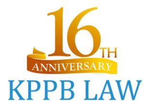 KPPB Law 16 year banner