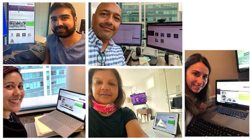 Members of KPPB LAW at the NAMWOLF 2020 virtual meeting