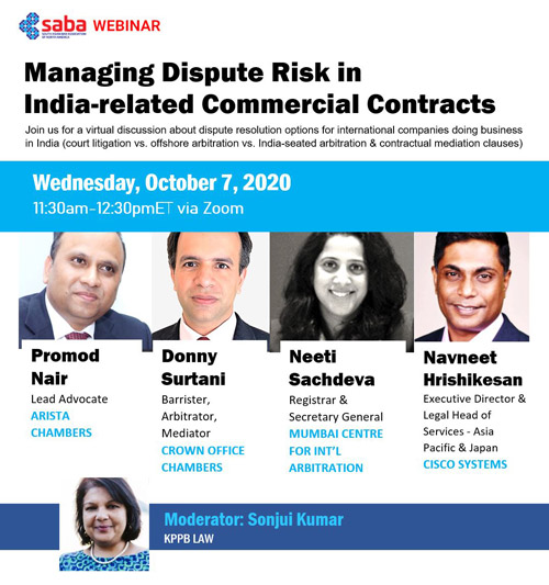 SABA webinar October 2020