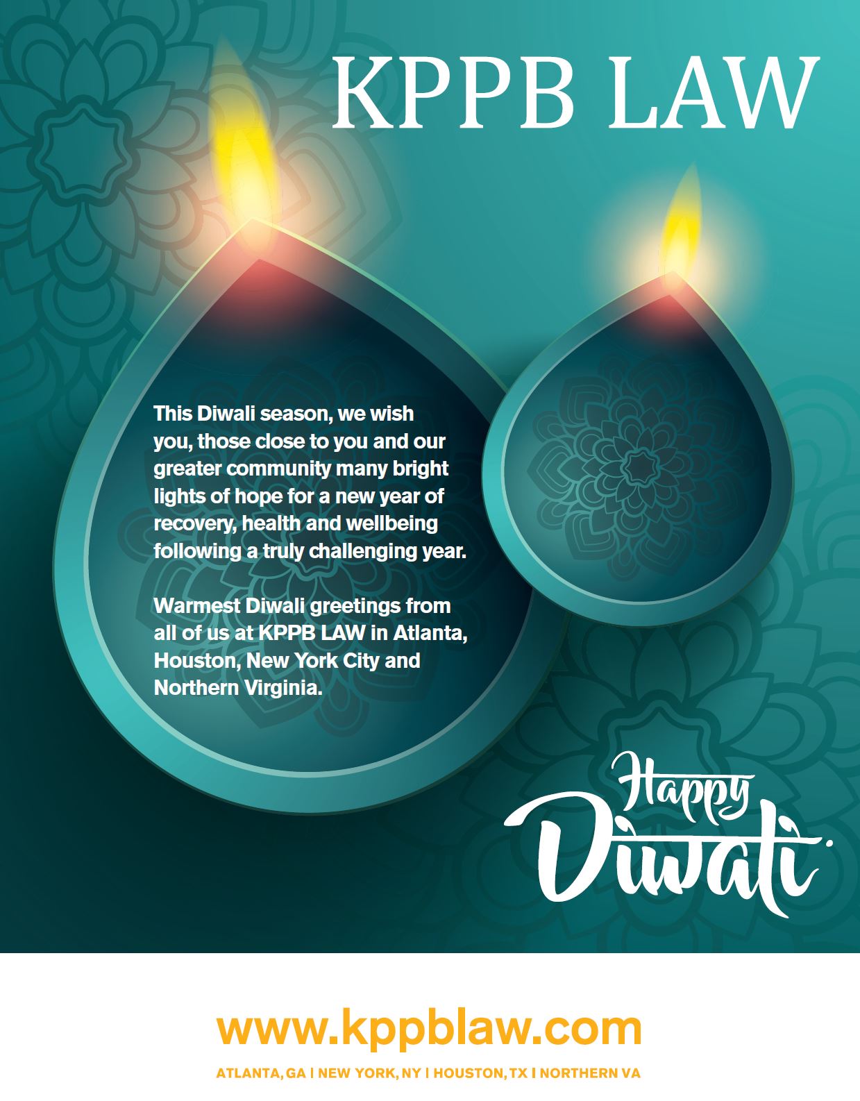 KPPB Law Diwali 2020 message